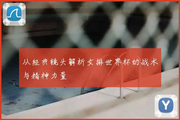 从经典镜头解析女排世界杯的战术与精神力量